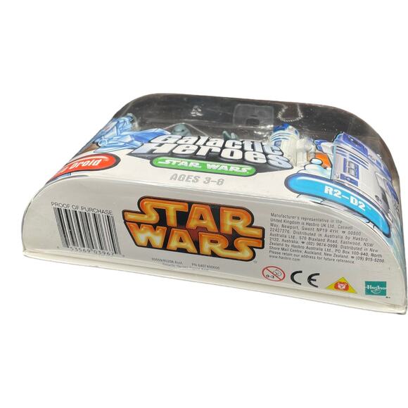 Star Wars Hasbro Galactic Heroes R2D2, Luke Skywalker, Etc. Lot Of 4 (Authentic) - Picture 11 of 12